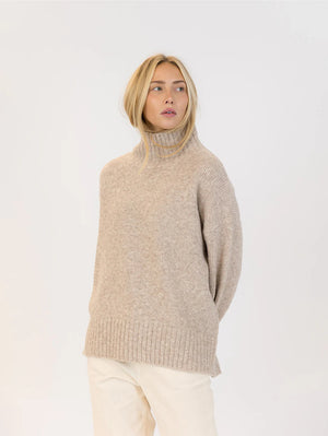 OLIVER LUXE ECO MOCKNECK SWEATER