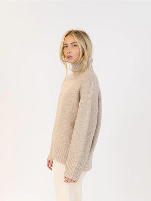 OLIVER LUXE ECO MOCKNECK SWEATER