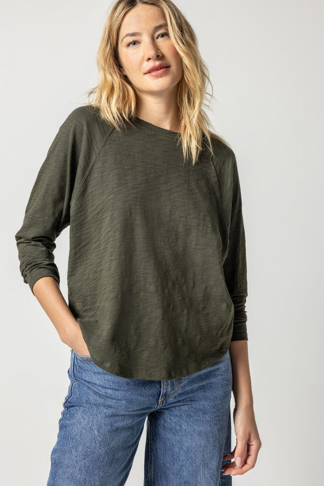 
            
                Load image into Gallery viewer, LONG SLEEVE GUSSET BOATNECK
            
        