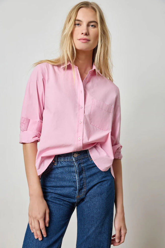 POPLIN BUTTON DOWN