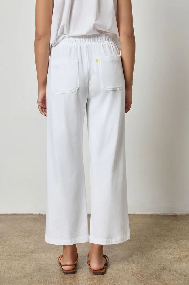 SEAMED WIDE LEG PANT