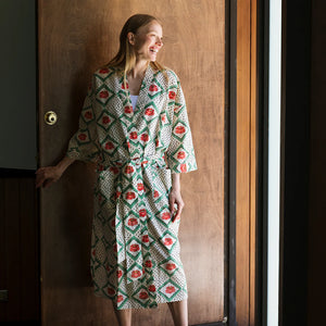 PEONY ROBE - CREAM
