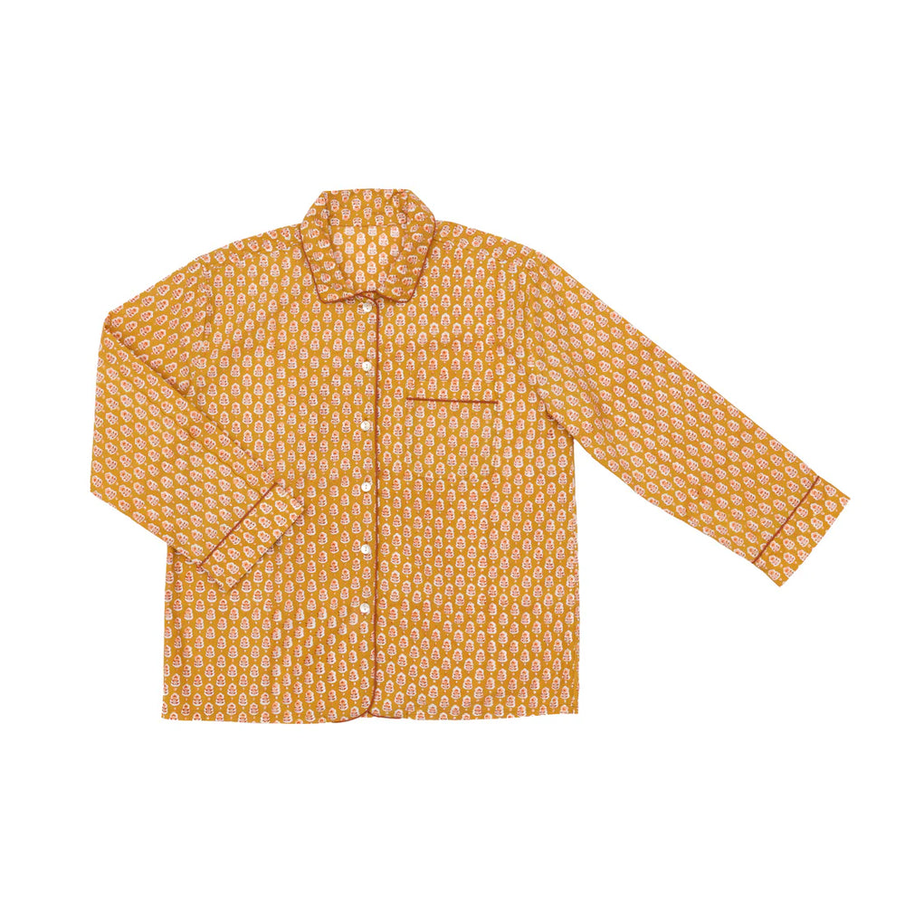 PAJAMA SET - OCHRE