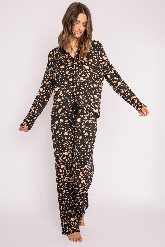 BLACK CHEETAH PJ SET