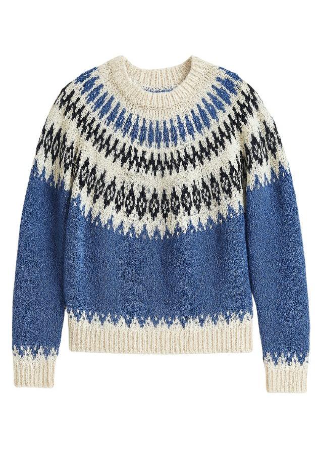 CHUNKY FAIR ISLE CREW