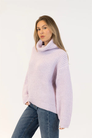SAHAR MOCKNECK SWEATER