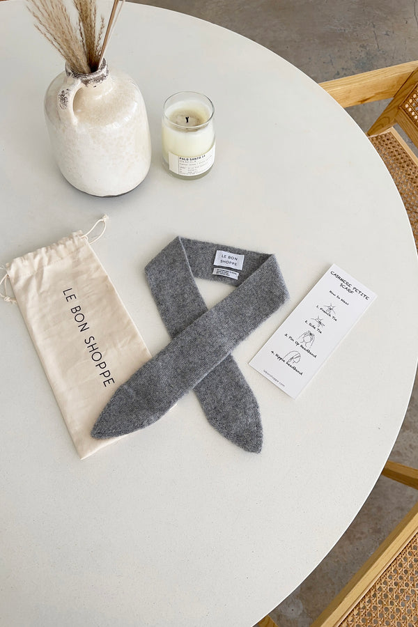 CASHMERE SKINNY SCARF