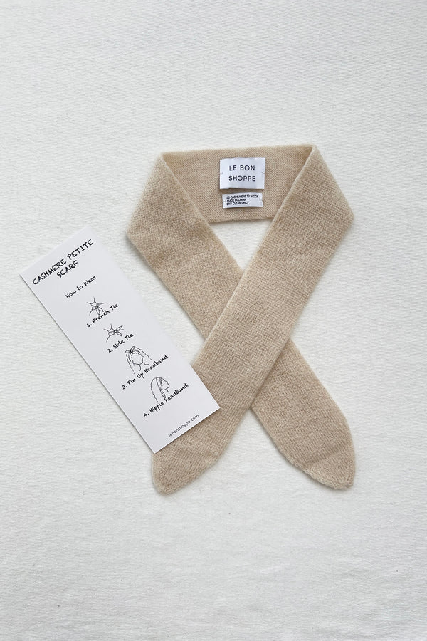 CASHMERE SKINNY SCARF