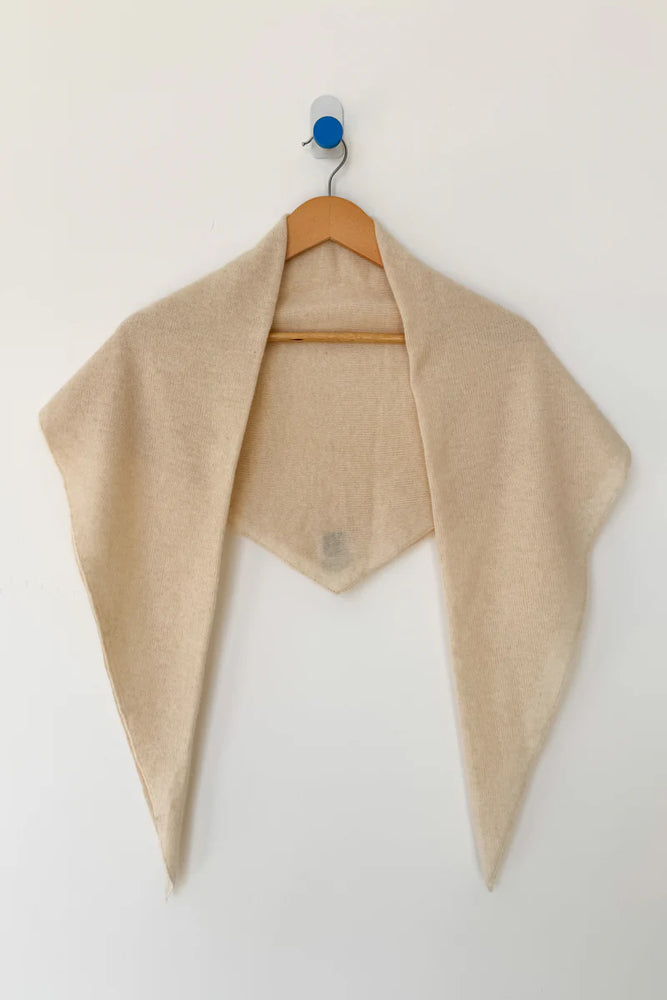 CASHMERE SHAWL - OATMEAL