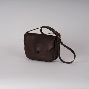 MIDI ORBED TAB BAG - CHOCOLATE