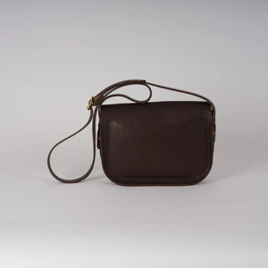 MIDI ORBED TAB BAG - CHOCOLATE