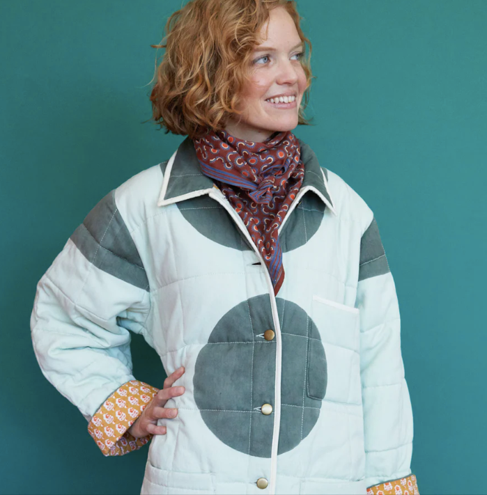 SUNDIAL SQUARE SCARF