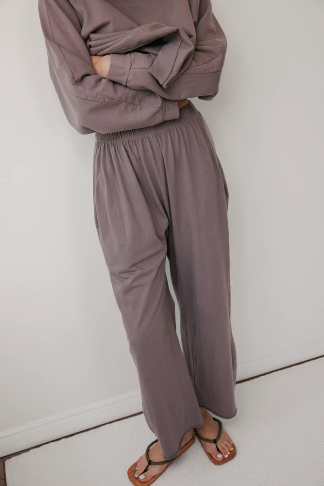 EASY PANT - MUSHROOM