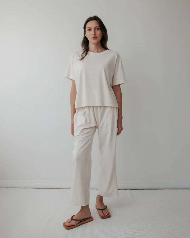 BOX TEE - NATURAL
