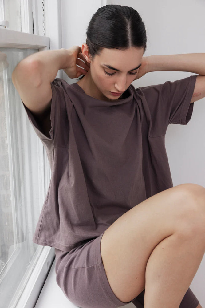 BOX TEE - MUSHROOM