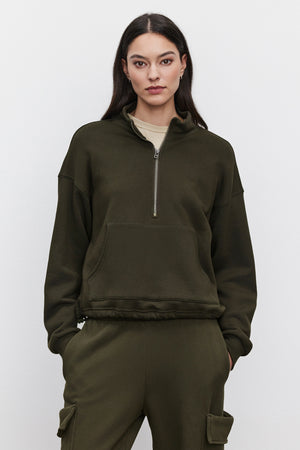 ALI HALF ZIP PULLOVER