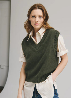BOXY SWEATER VEST