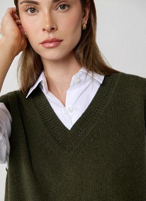 BOXY SWEATER VEST