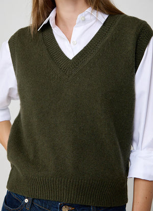 BOXY SWEATER VEST