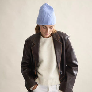 CLASSIC BEANIE - LIGHT SKY BLUE
