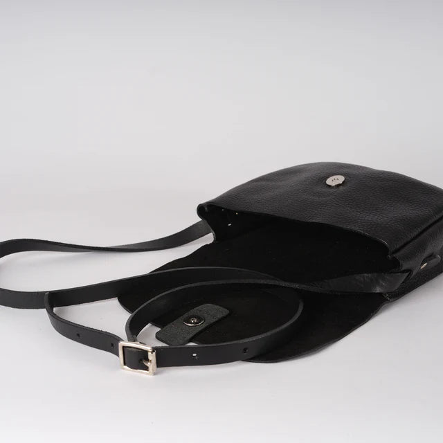 ORBED TAB BAG - BLACK