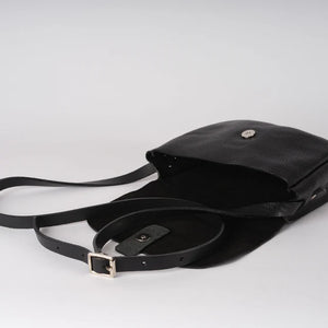 ORBED TAB BAG - BLACK