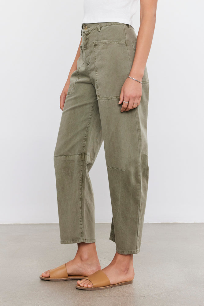 BRYLIE SANDED TWILL PANTS