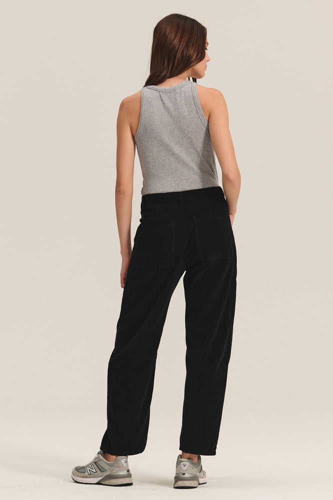 SUE CORDUROY PANT - COAL