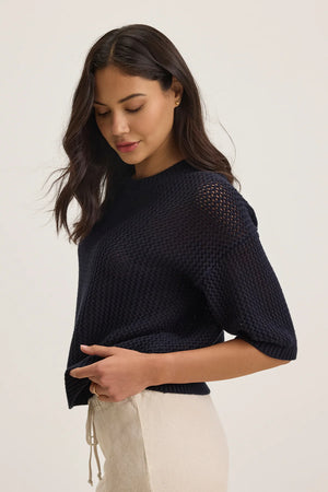 VIENNA MESH SWEATER