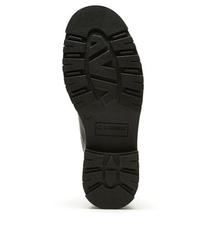 DARREN LEATHER BOOTIE - BLACK