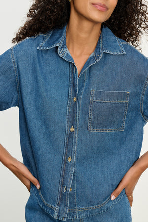 KADDY DENIM TOP