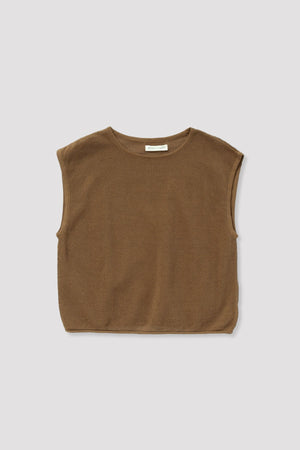 UMBER BLACK FINE MESH TANK