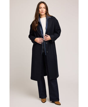 AGATHA COAT - NAVY