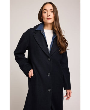 AGATHA COAT - NAVY