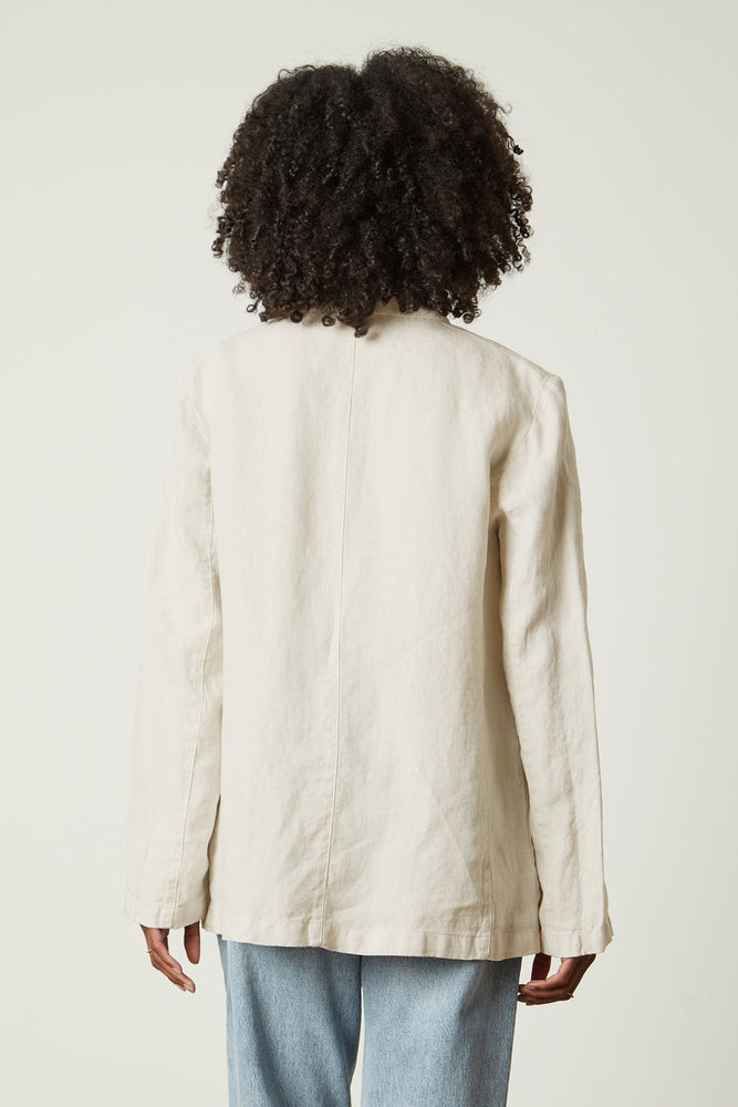 CASSIE HEAVY LINEN BLAZER