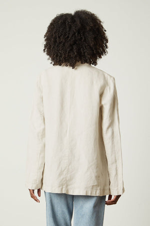 CASSIE HEAVY LINEN BLAZER