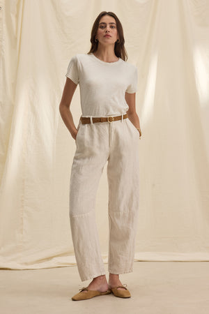 TAYLOR HEAVY LINEN PANT