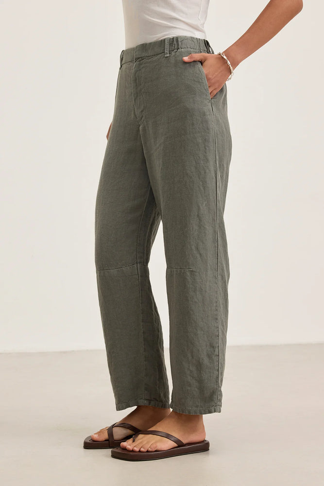 TAYLOR HEAVY LINEN PANT