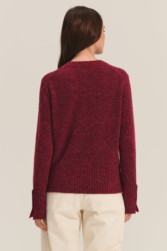 MAISIE SWEATER - MULBERRY