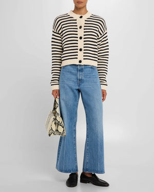 THE STRIPE CHUNKY FEMME CARDIGAN