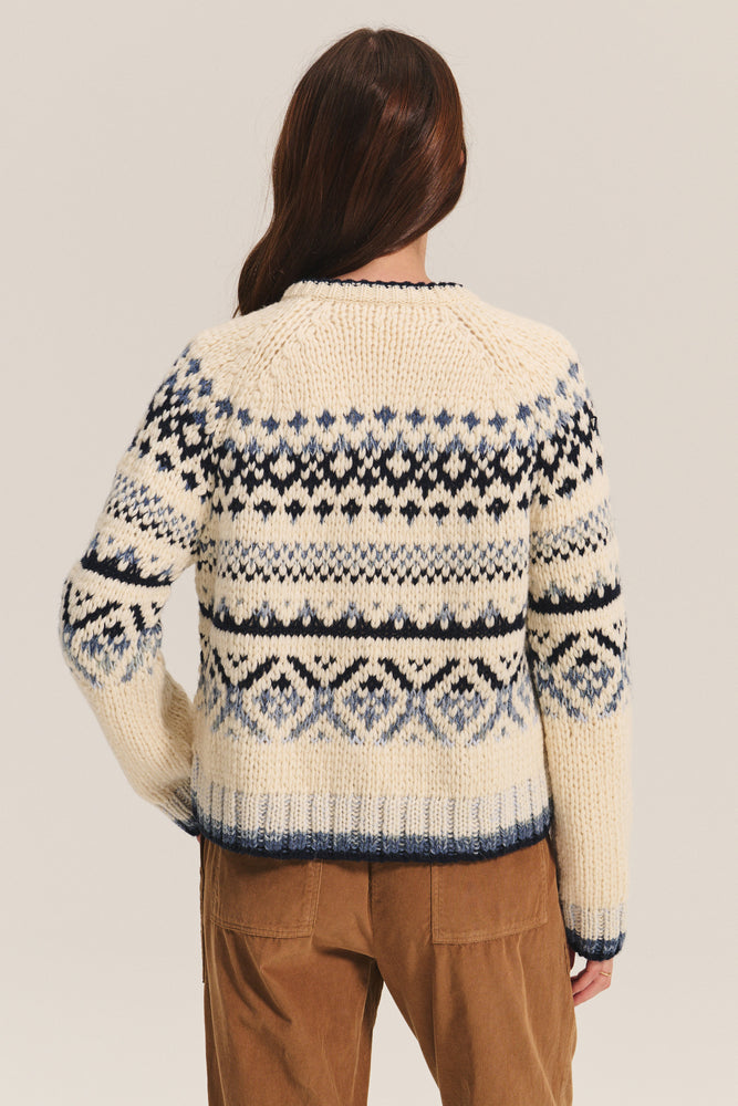 TOVAH FAIR ISLE CARDIGAN - MULTI