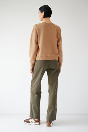 YNEZ ORGANIC FLEECE PULLOVER