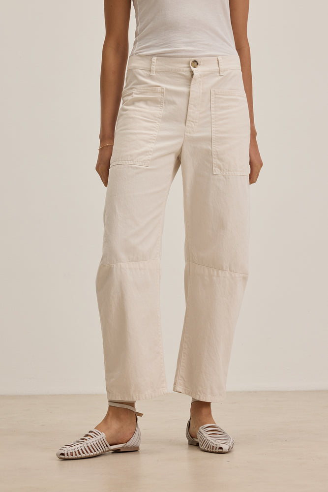 BRYLIE COTTON TWILL PANT