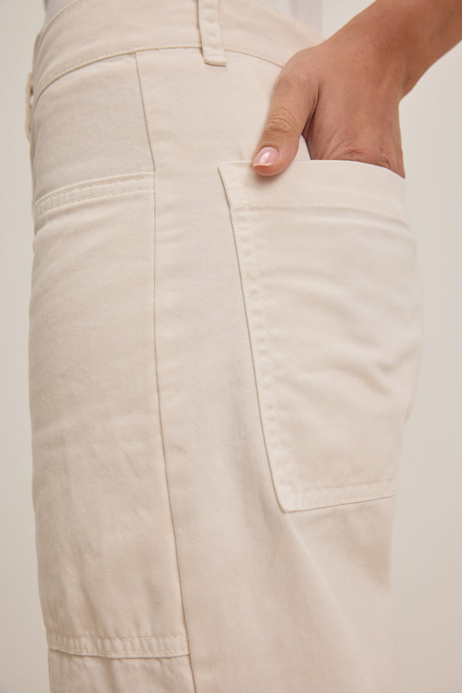 BRYLIE COTTON TWILL PANT