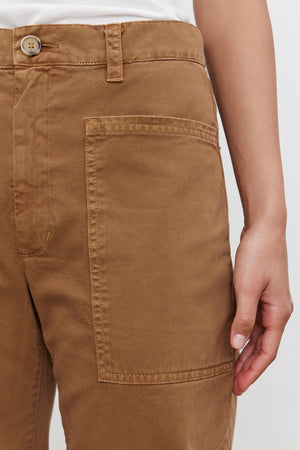 BRYLIE SANDED TWILL PANTS