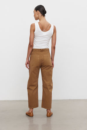 BRYLIE SANDED TWILL PANTS