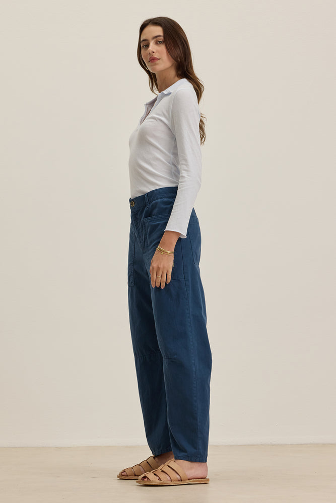 BRYLIE COTTON TWILL PANT