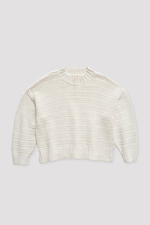 RIBBON SWEATER - IVORY