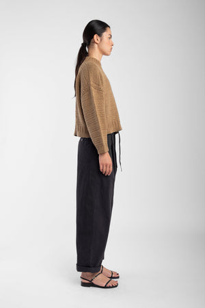 RIBBON SWEATER - GINGER