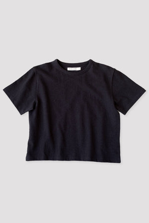 TERRY TEE - FADED BLACK